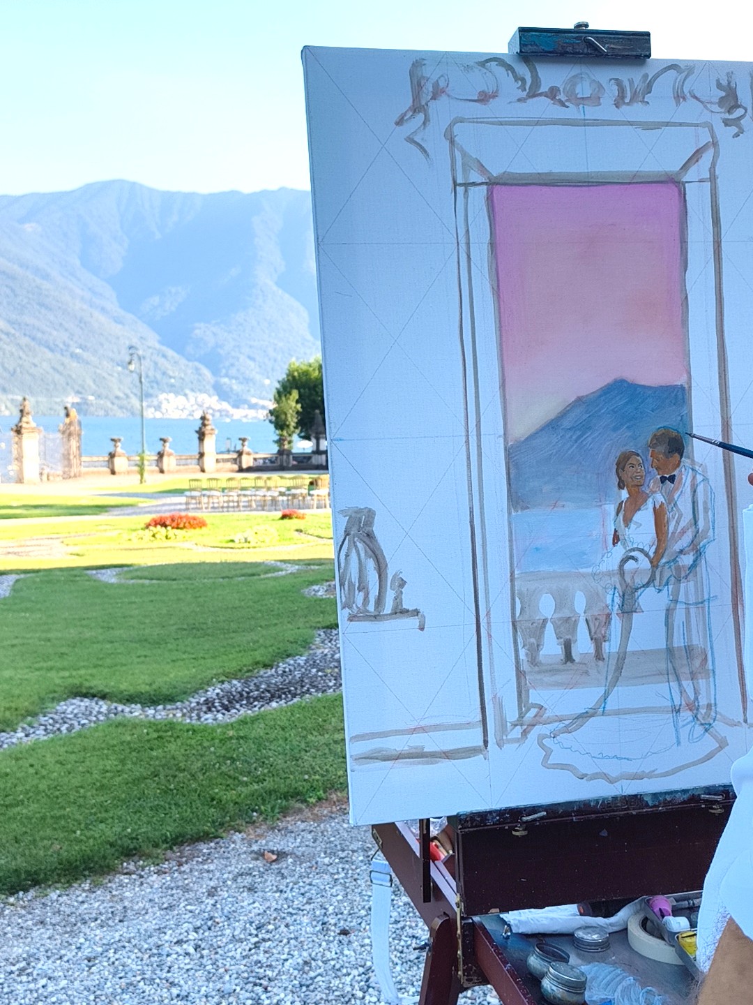 wedding-live-painting-villa-sola-cabiati-lake-como (5)